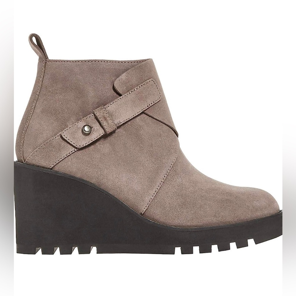 🔥🔥🔥Eileen Fisher Tinker Gray Mongoose Sport Wedge